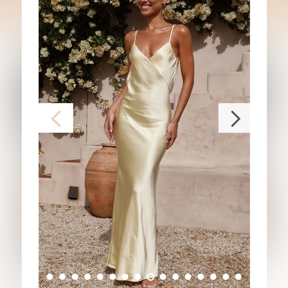 Yellow Maxi Dress - Picture 3 of 5